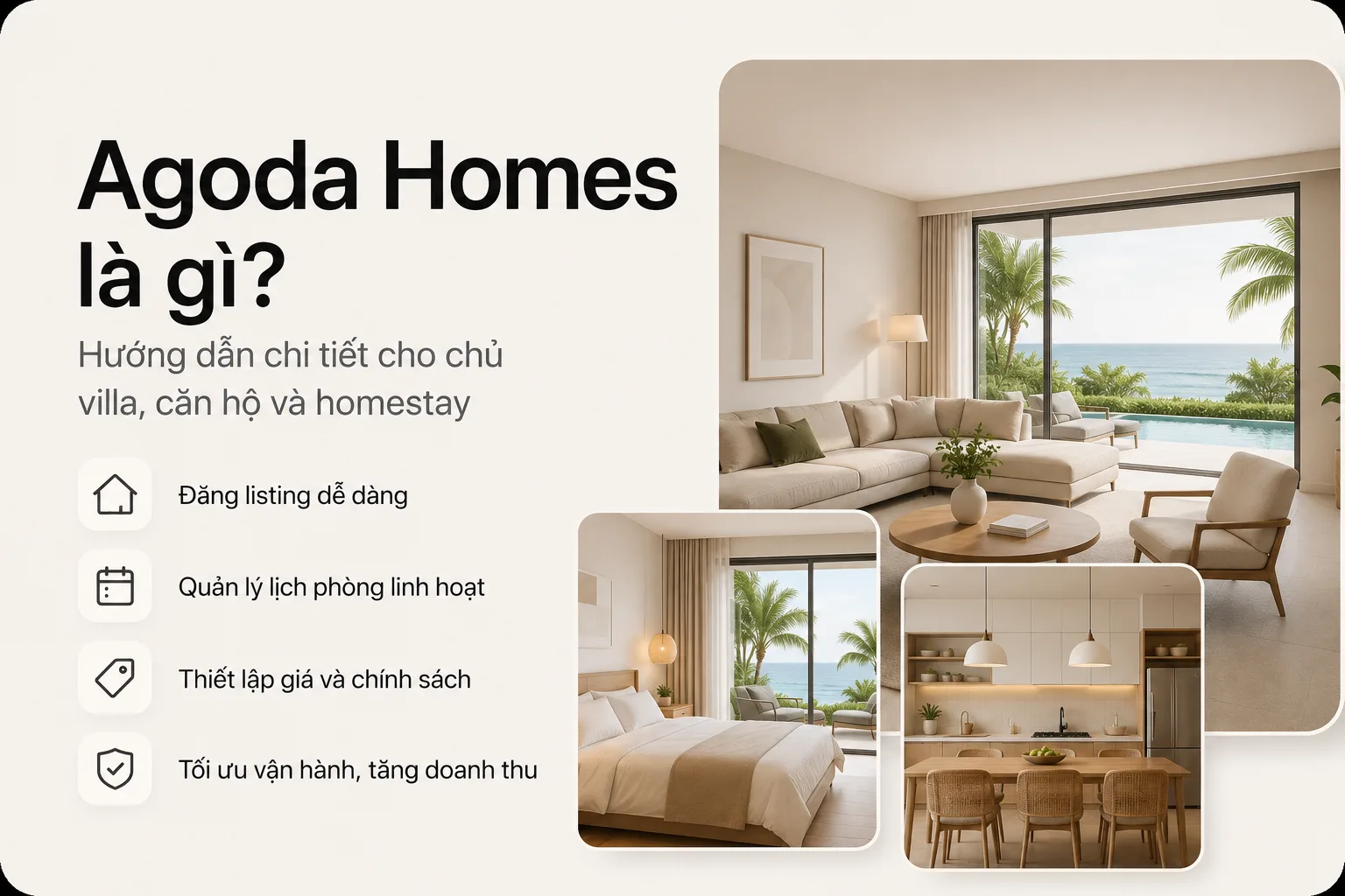 Agoda Homes Là Gì? Hướng Dẫn Cho Chủ Villa, Căn Hộ Và Homestay