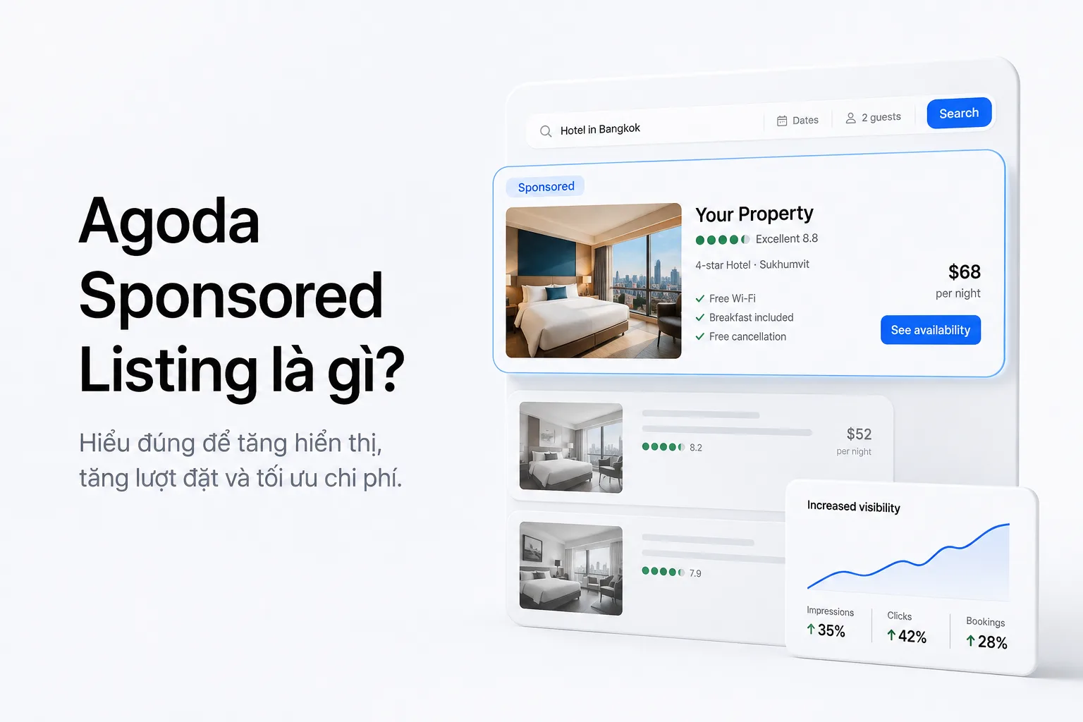 Agoda Sponsored Listing Là Gì? Cách Hoạt Động Và Khi Nào Nên Dùng