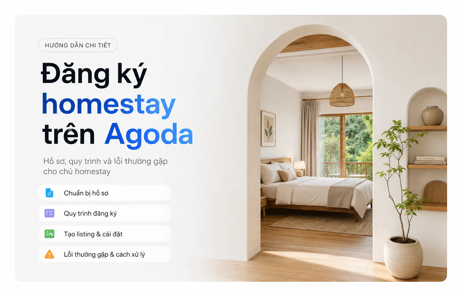 Đăng Ký Homestay Trên Agoda: Hồ Sơ, Quy Trình Và Lỗi Thường Gặp