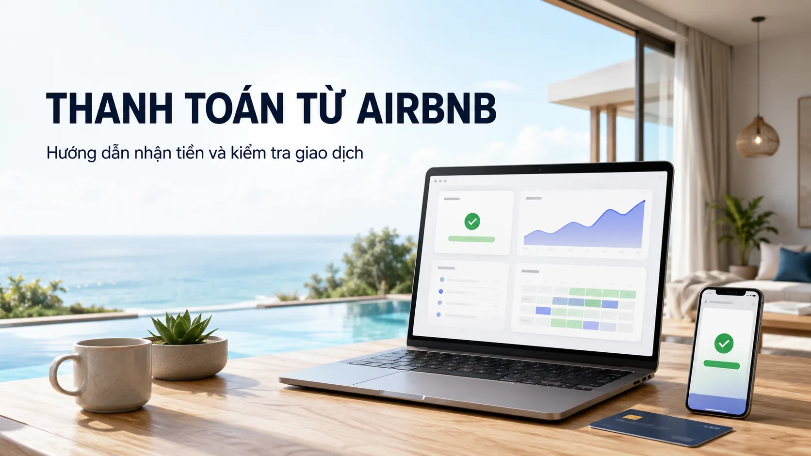 Thanh toán từ Airbnb: Hướng dẫn nhận tiền và checklist kiểm tra