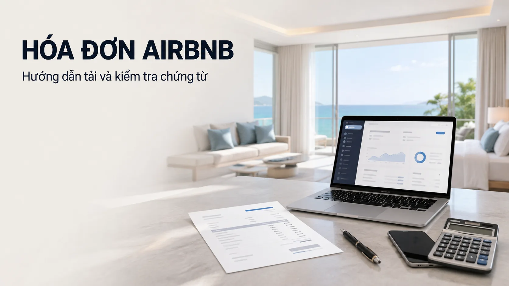 Hóa đơn Airbnb: Hướng dẫn tải, kiểm tra và xử lý đúng chứng từ