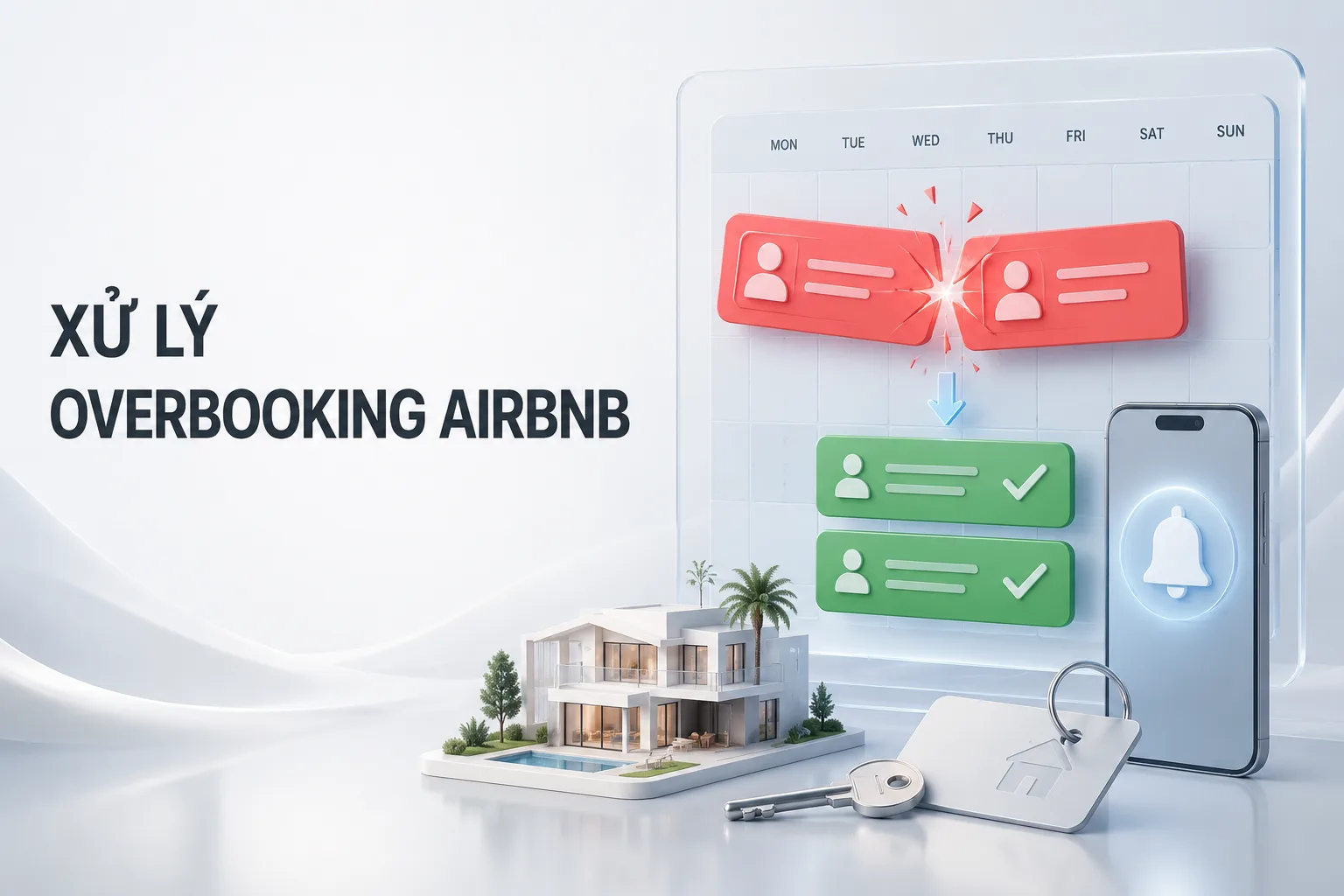 Xử lý overbooking Airbnb: quy trình giảm thiệt hại và bảo vệ trải nghiệm khách