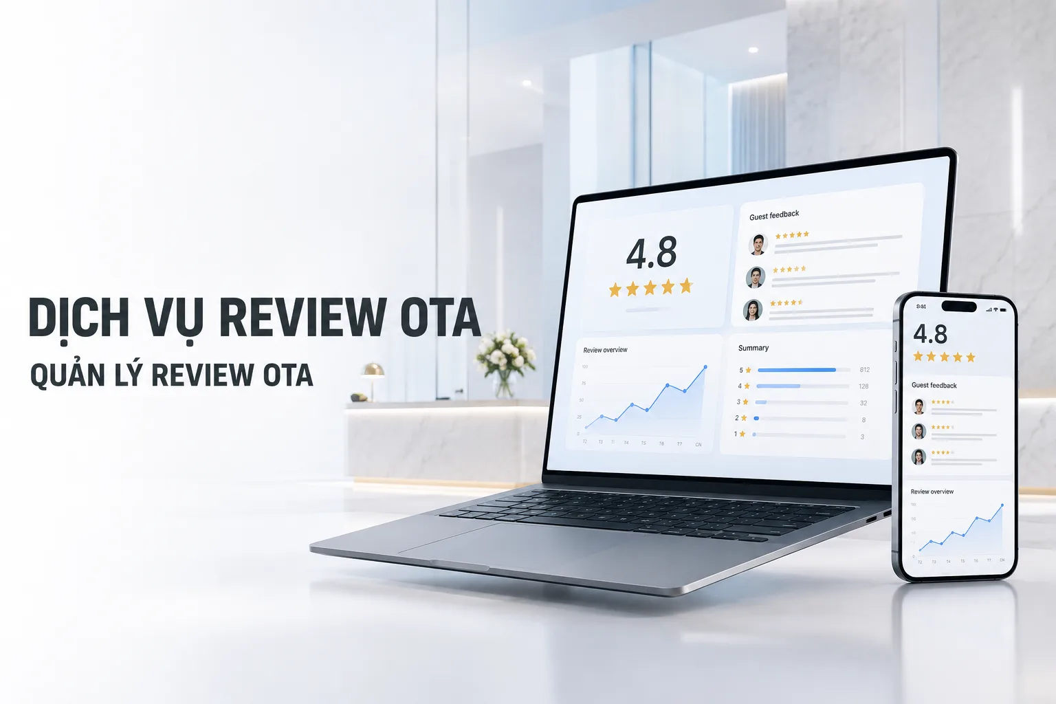 Dịch vụ review OTA và giải pháp quản lý review OTA chuyên nghiệp