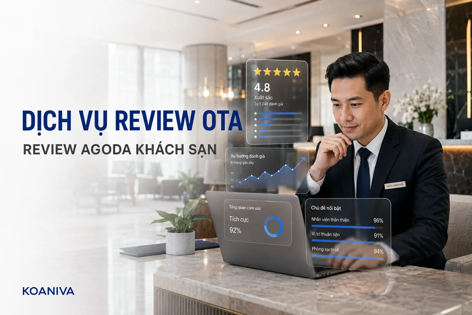 Dịch vụ review OTA: Quản lý review Agoda khách sạn minh bạch và hiệu quả