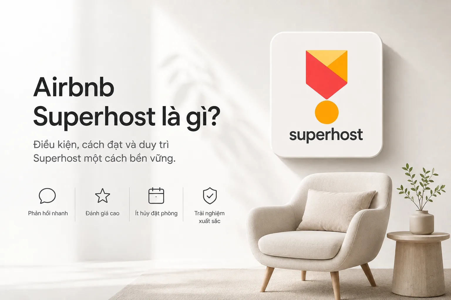 Airbnb Superhost Là Gì? Điều Kiện Và Cách Đạt Superhost