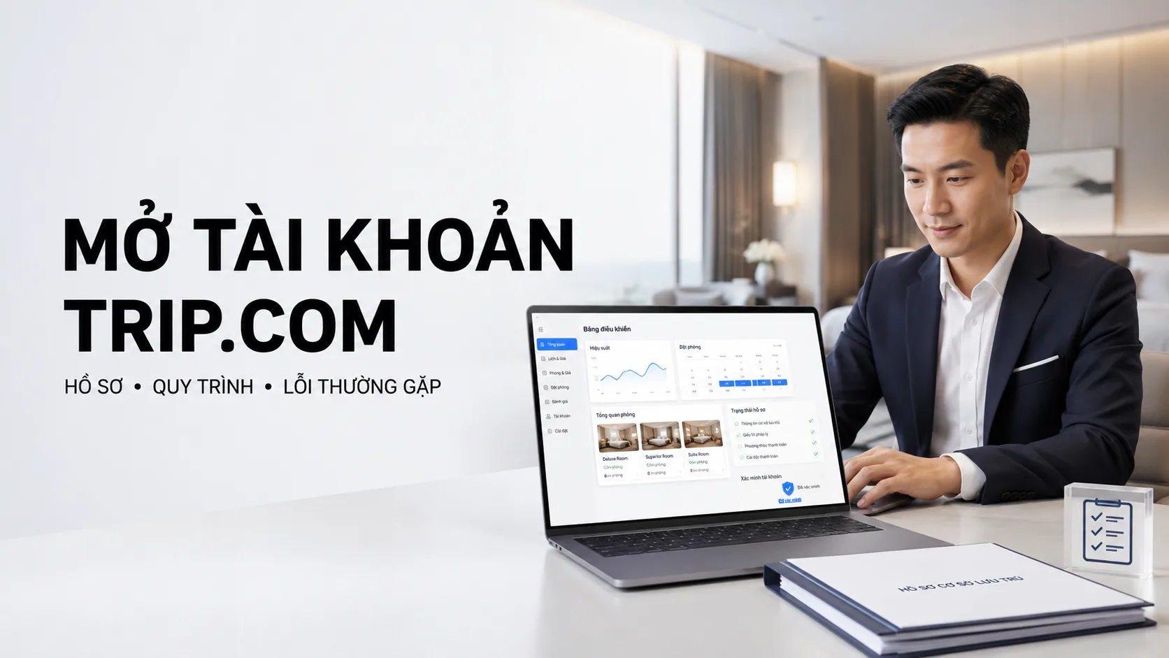 Mở tài khoản Trip.com: Hồ sơ, quy trình và lỗi thường gặp