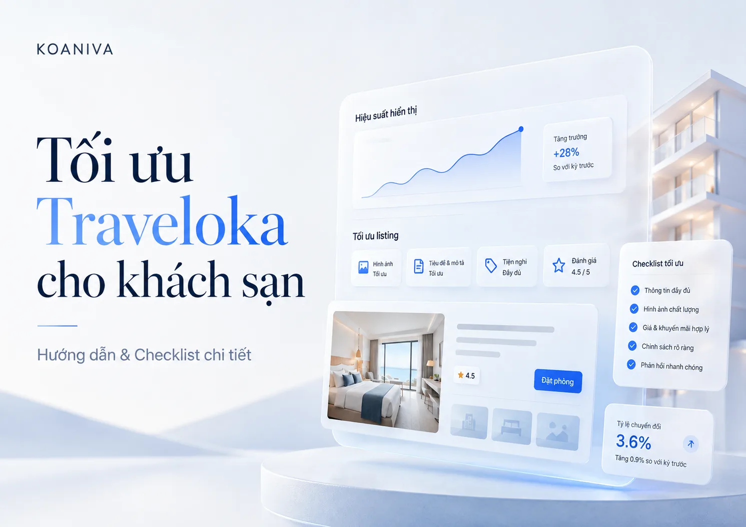 Tối ưu Traveloka cho khách sạn: Hướng dẫn & Checklist chi tiết