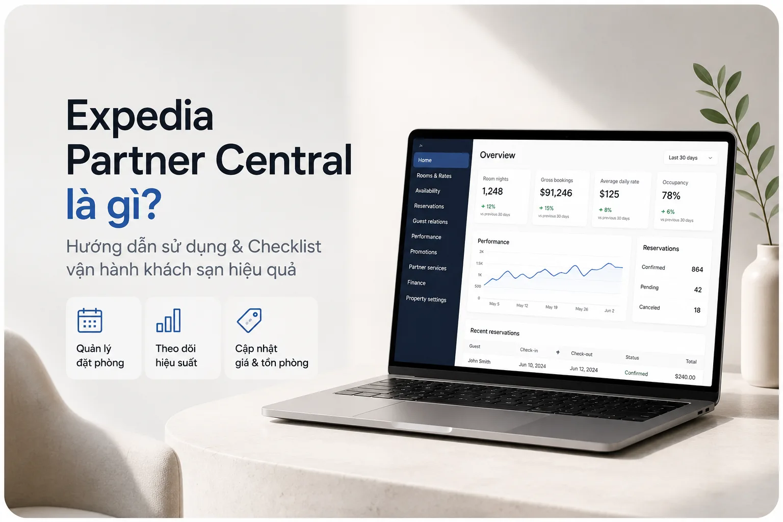 Expedia Partner Central là gì? Hướng dẫn sử dụng & Checklist vận hành khách sạn