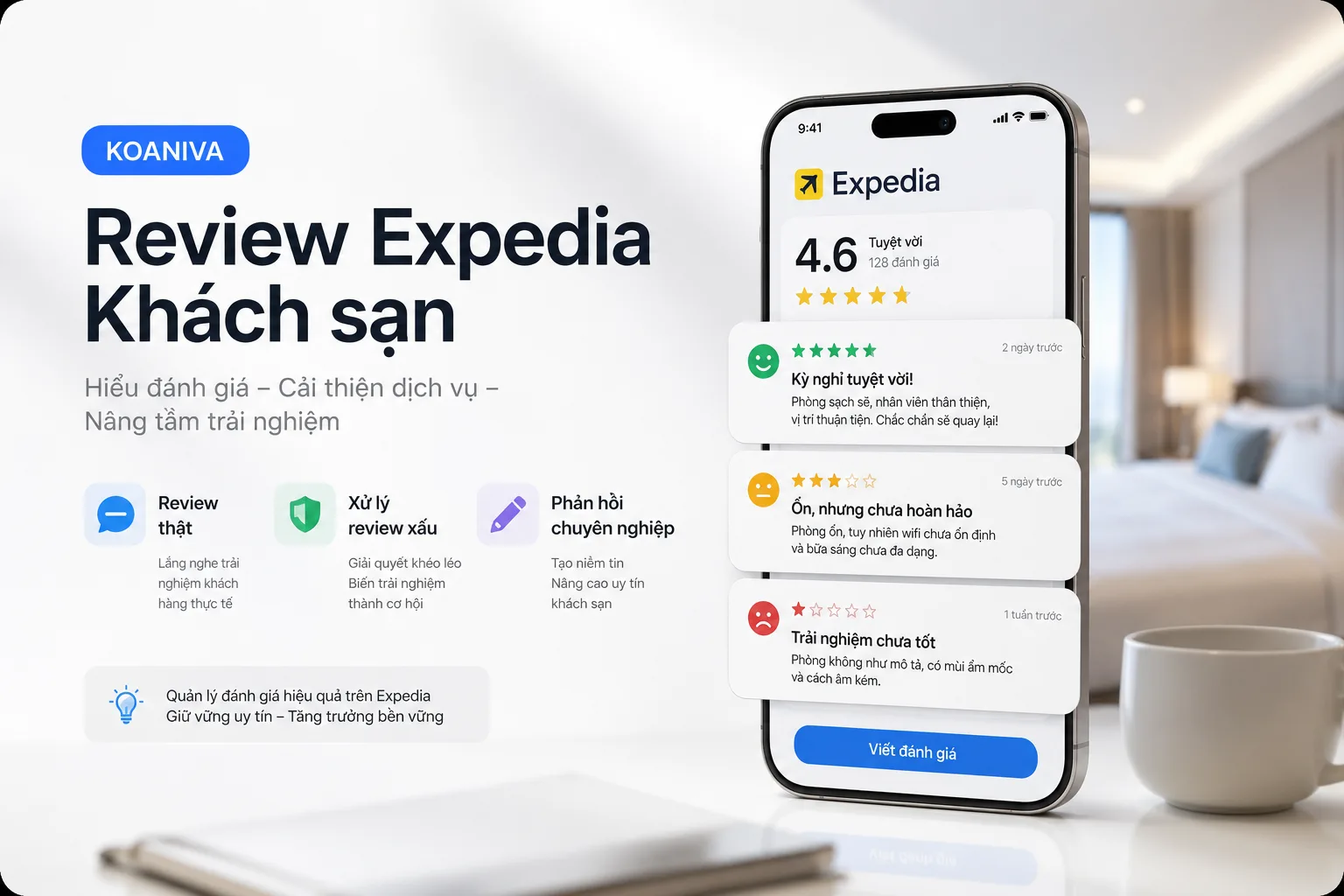 Review Expedia khách sạn: Cách đọc review thật và xử lý đánh giá xấu