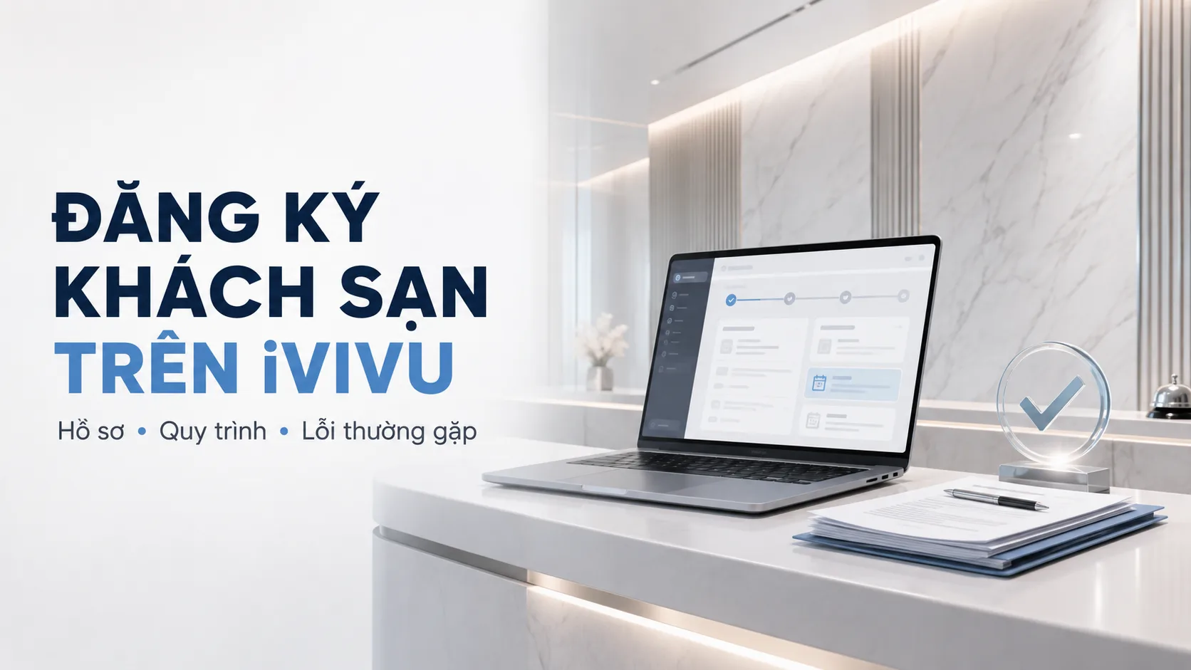 Đăng ký khách sạn trên iVIVU: hồ sơ, quy trình và cách hạn chế lỗi