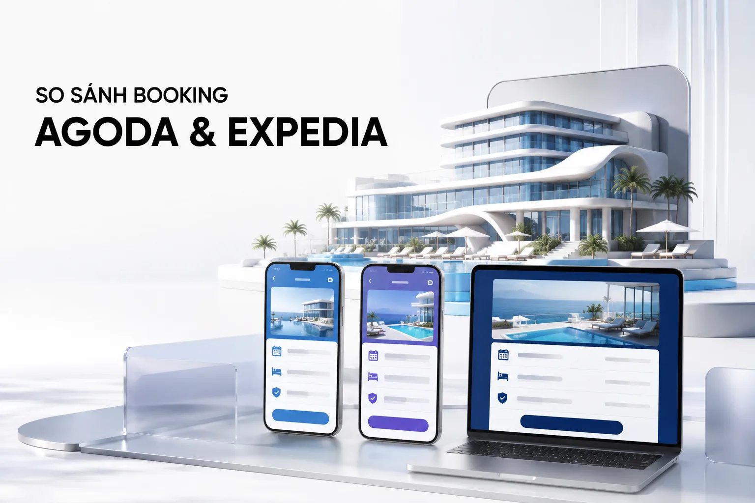 So sánh Booking Agoda Expedia: Nền tảng nào phù hợp nhất khi đặt khách sạn?