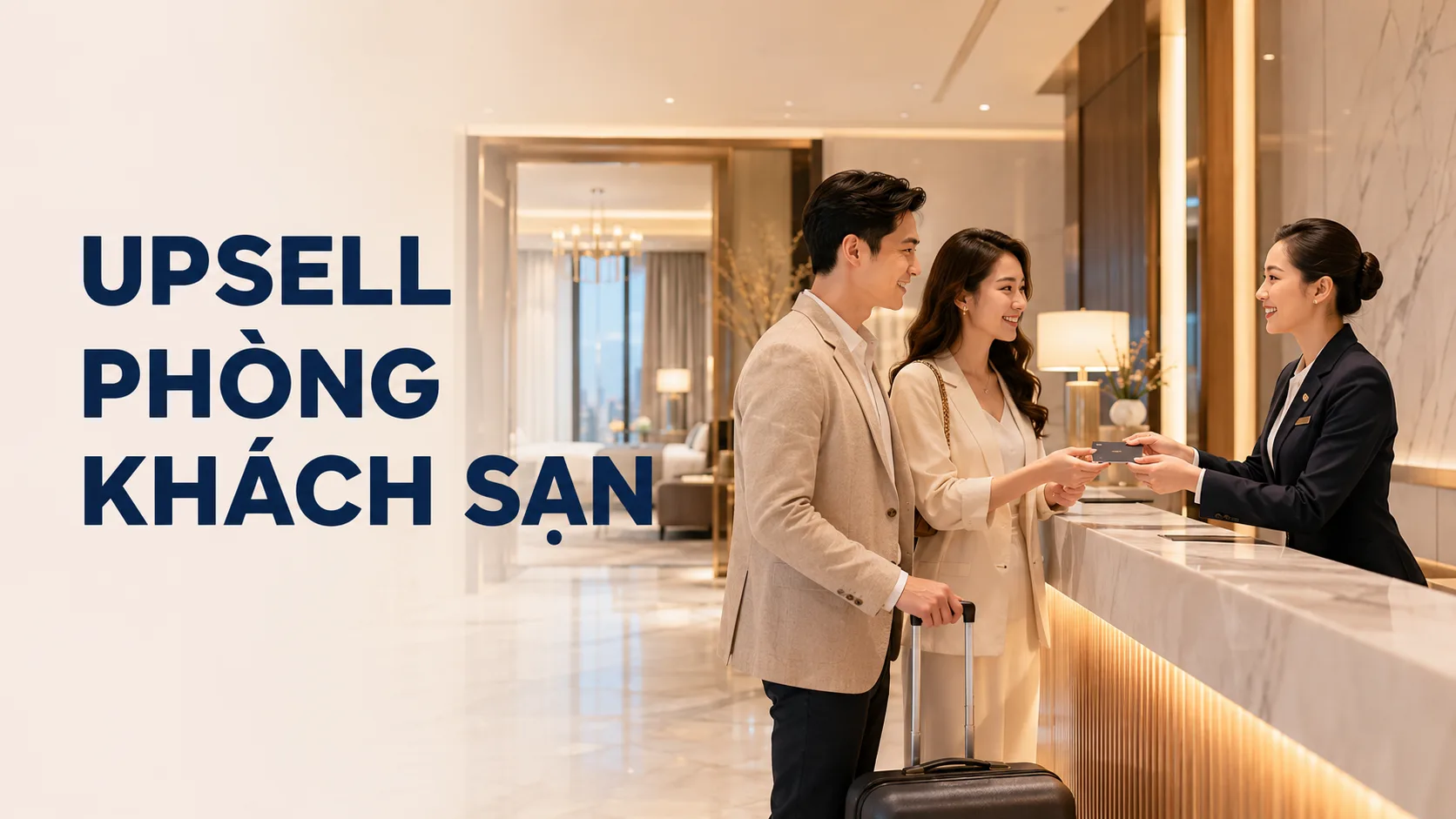 Upsell phòng khách sạn: hướng dẫn tăng doanh thu mà vẫn nâng trải nghiệm khách