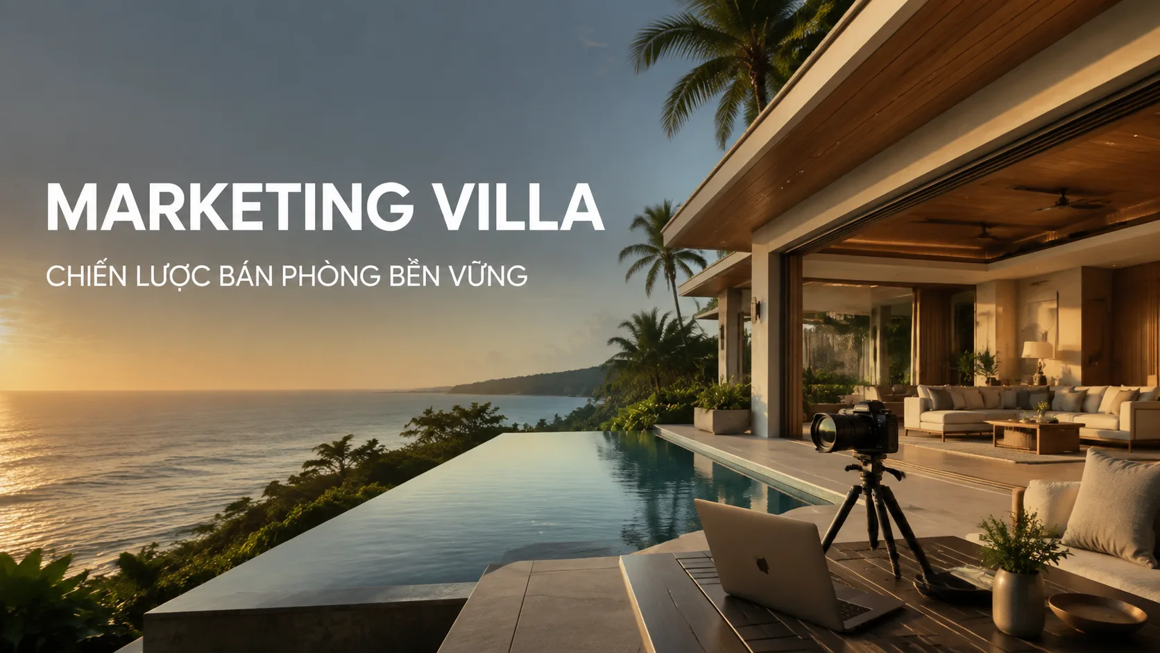 Marketing villa: Hướng dẫn xây hệ thống bán phòng bền vững