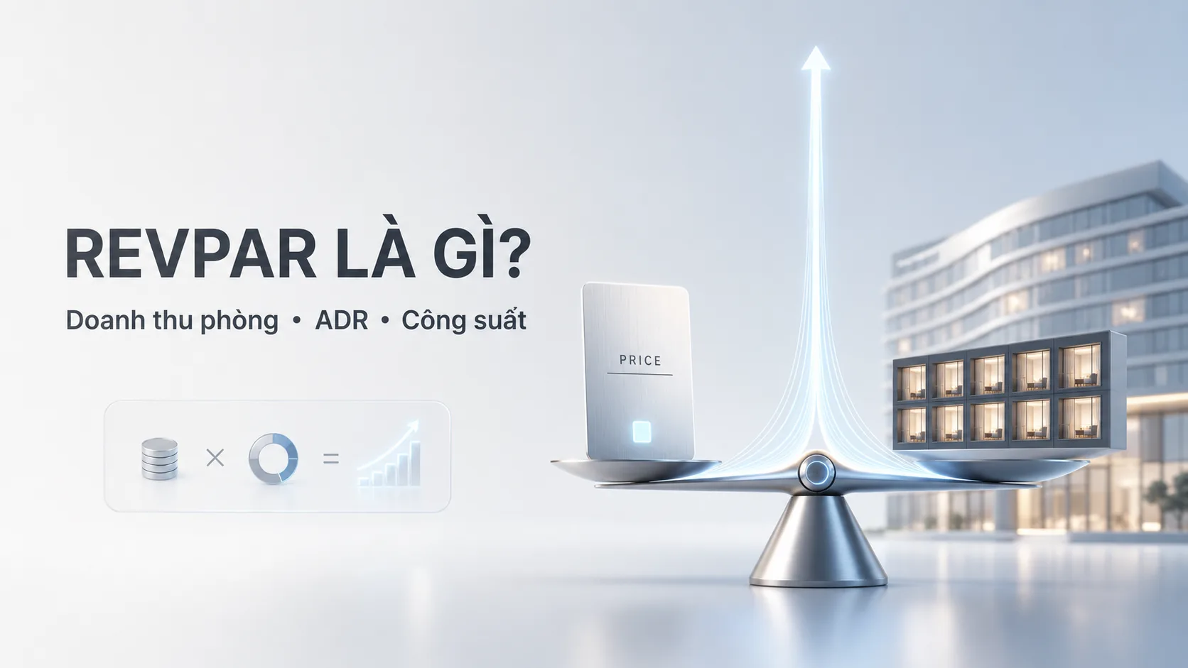 RevPAR là gì? Công thức, chiến lược, KPI và checklist khách sạn
