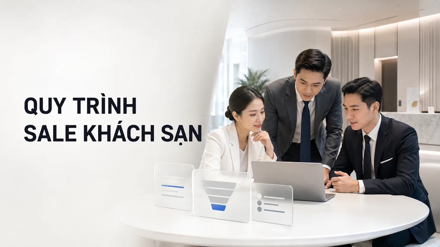 Quy trình sale khách sạn: Hướng dẫn xây dựng hệ thống bán phòng hiệu quả