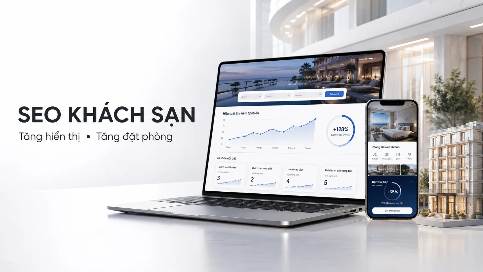 SEO khách sạn: Hướng dẫn xây nền tảng tìm kiếm và tăng đặt phòng trực tiếp