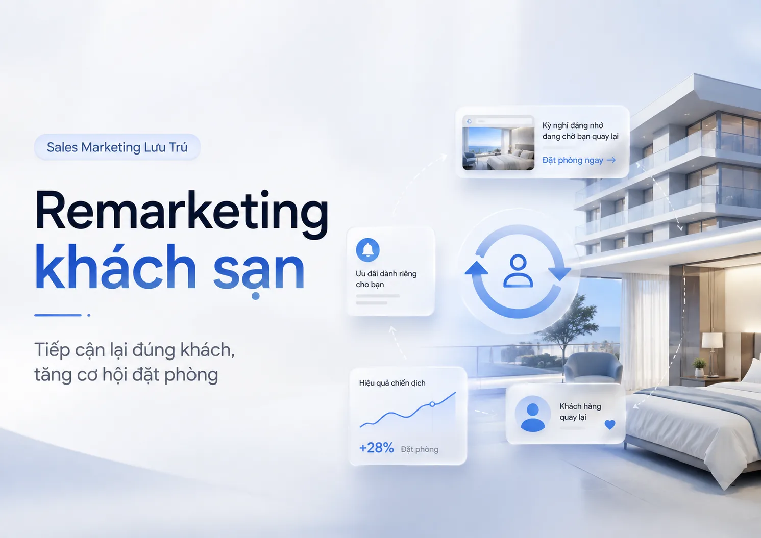 Remarketing khách sạn: Hướng dẫn xây dựng chiến dịch tăng cơ hội đặt phòng