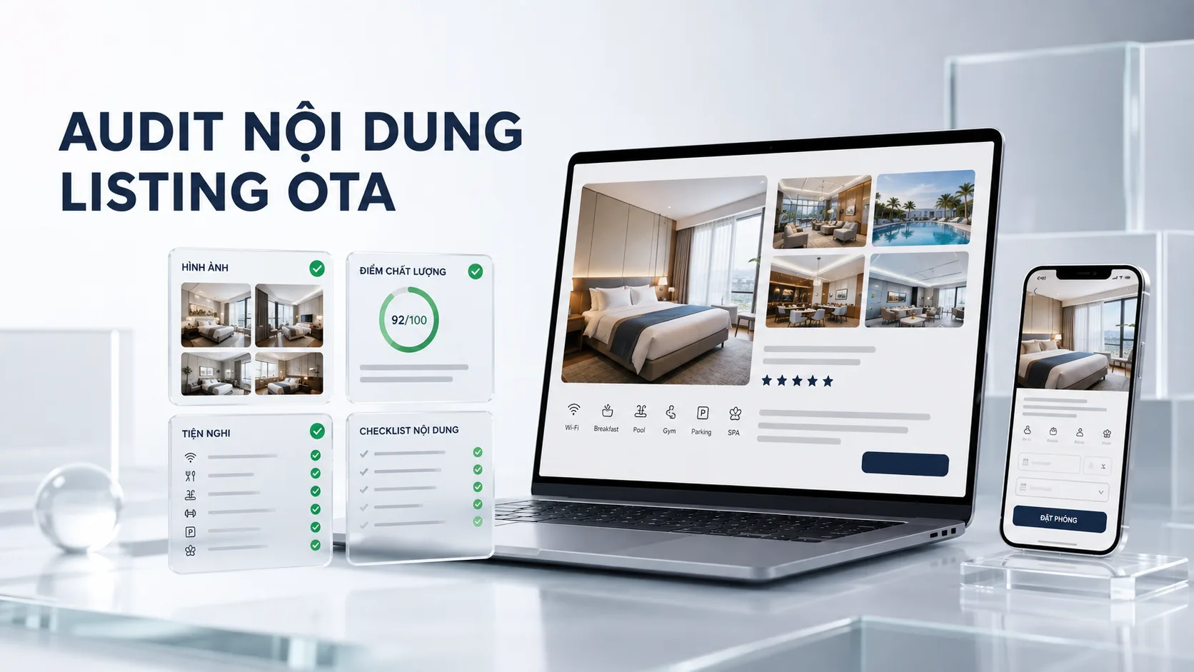 Audit nội dung listing OTA: Hướng dẫn kiểm tra toàn diện và checklist thực hành