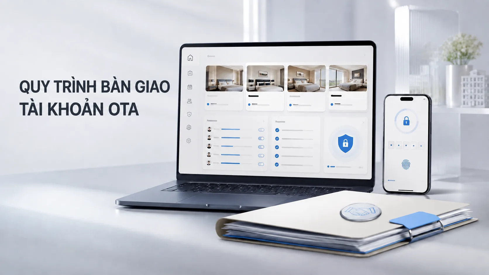Quy trình bàn giao tài khoản OTA đầy đủ và an toàn
