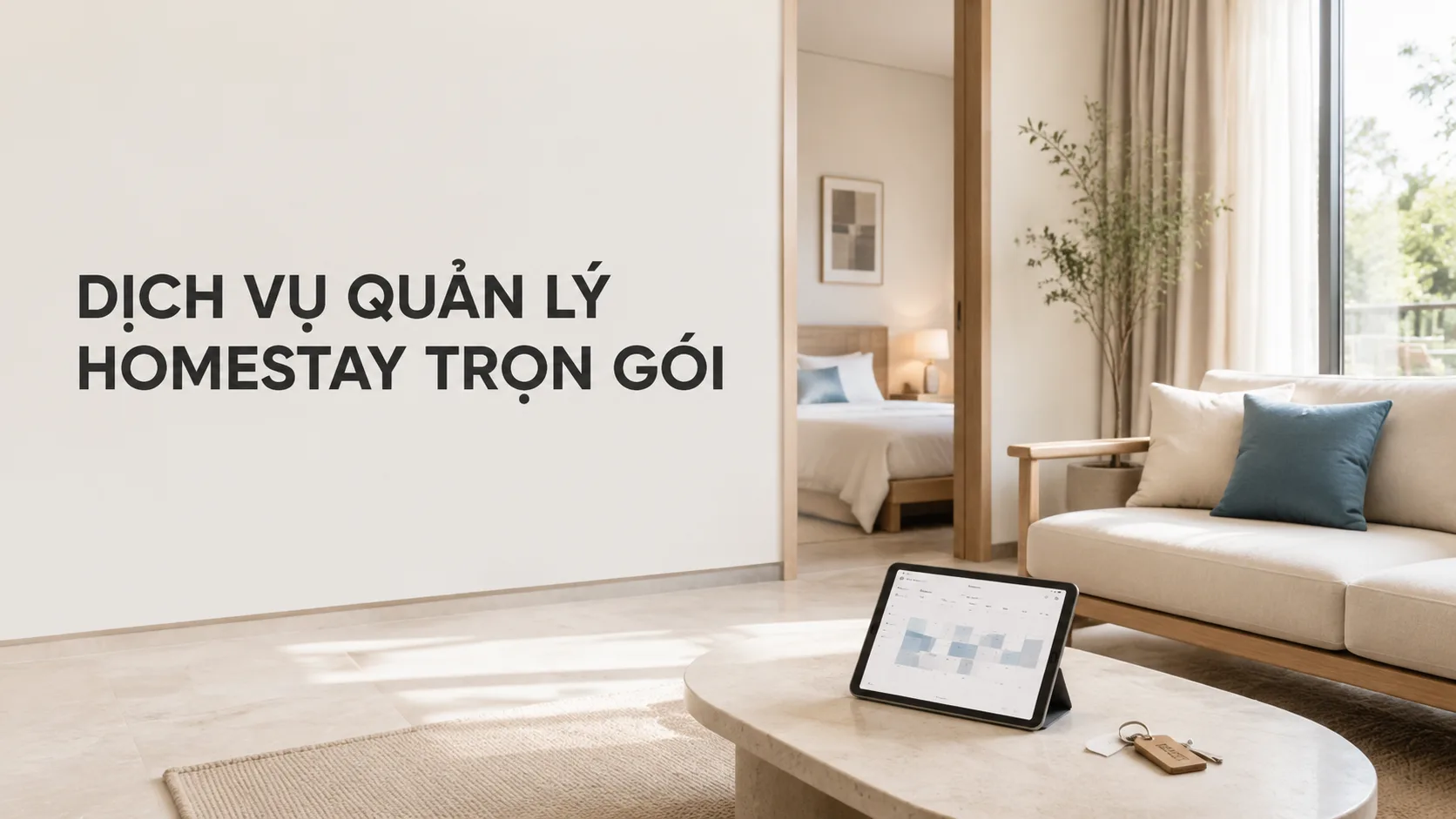 Dịch vụ quản lý homestay trọn gói: giải pháp vận hành minh bạch cho chủ nhà