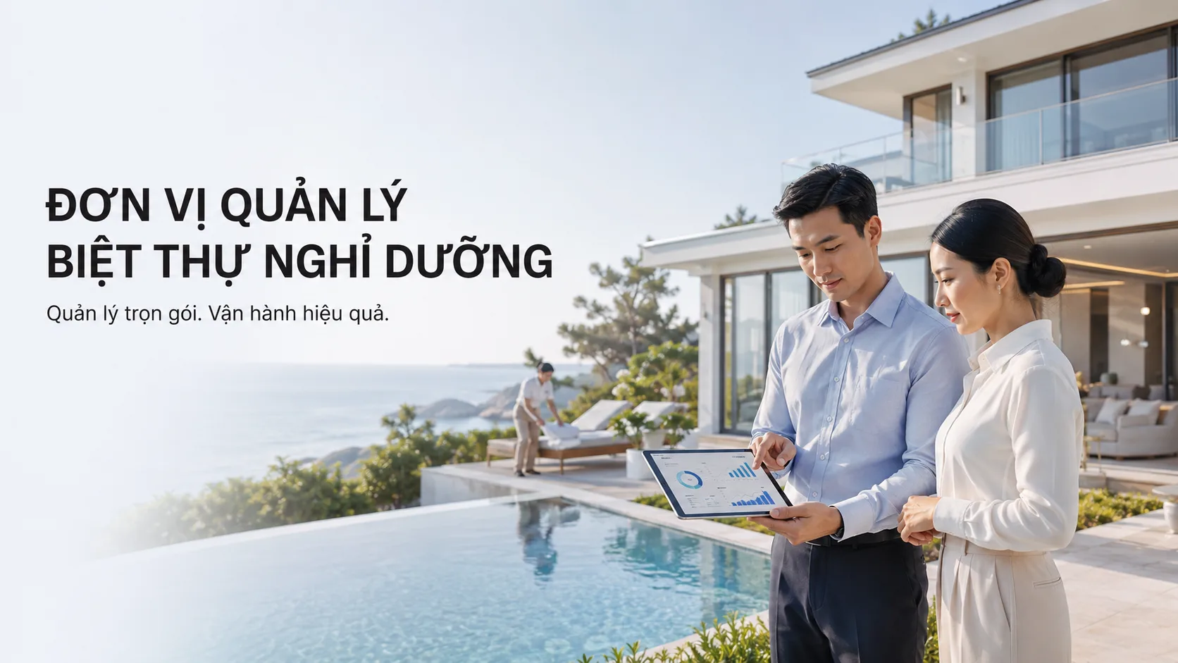 Đơn vị quản lý biệt thự nghỉ dưỡng: Giải pháp vận hành trọn gói hiệu quả