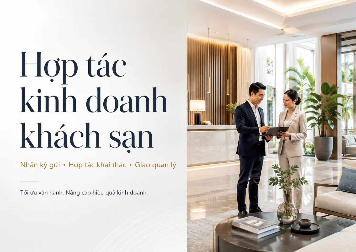 Hợp tác kinh doanh khách sạn: mô hình, quy trình và cách chọn phương án phù hợp