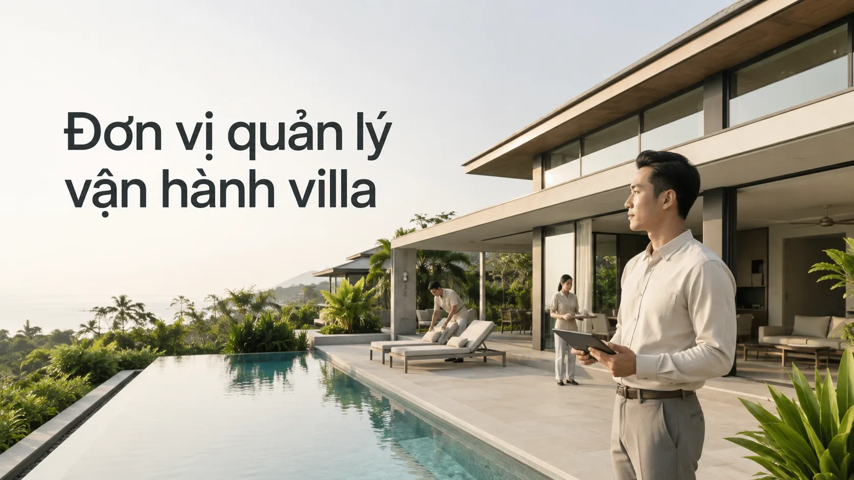 Đơn vị quản lý vận hành villa: Giải pháp quản lý trọn gói cho chủ sở hữu