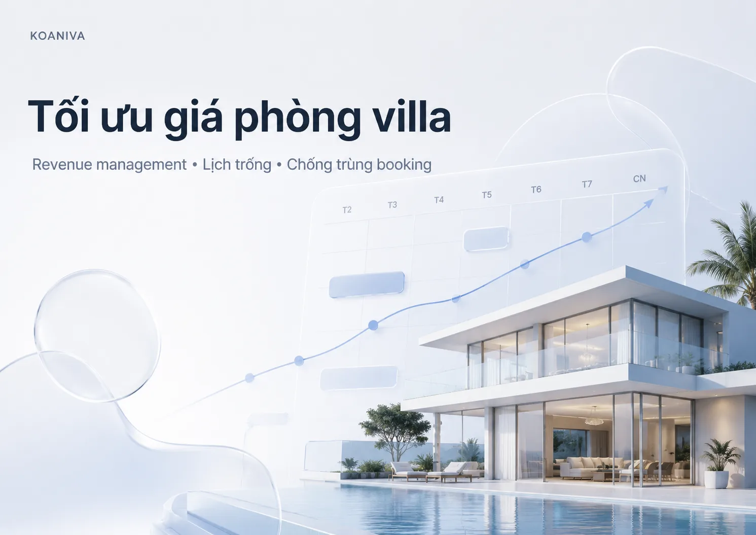 Tối ưu giá phòng villa: Revenue Management, lịch trống & chống trùng booking