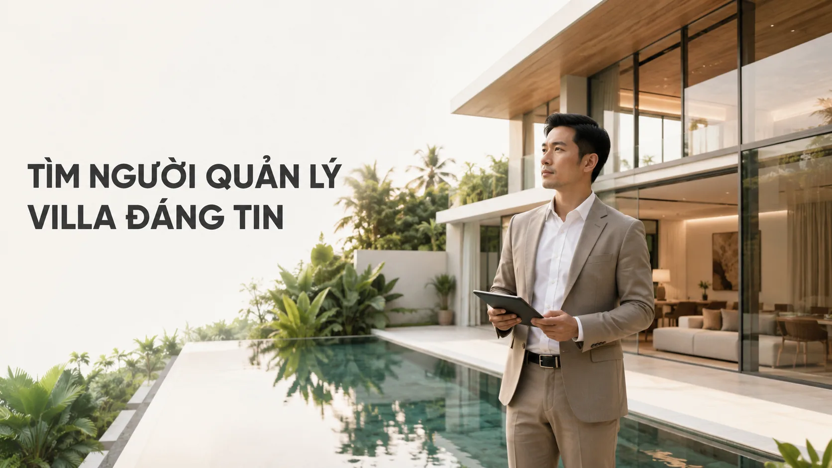 Tìm người quản lý villa đáng tin: Tiêu chí lựa chọn và cách kiểm tra