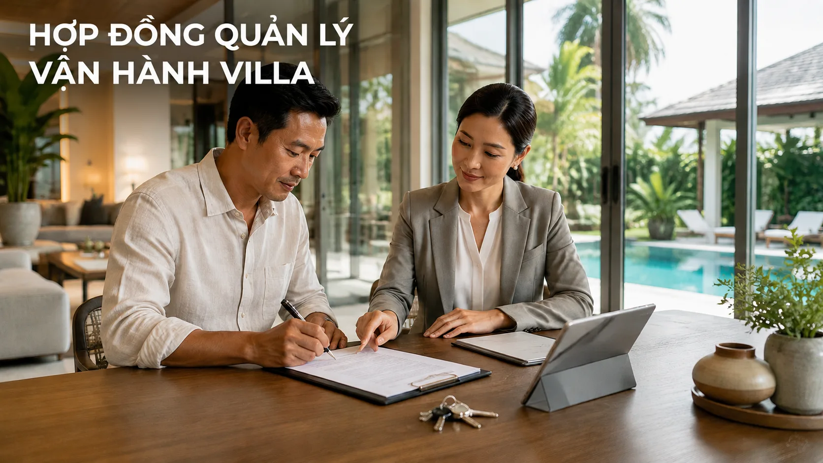 Hợp đồng quản lý vận hành villa: Điều khoản cần có để bảo vệ chủ nhà