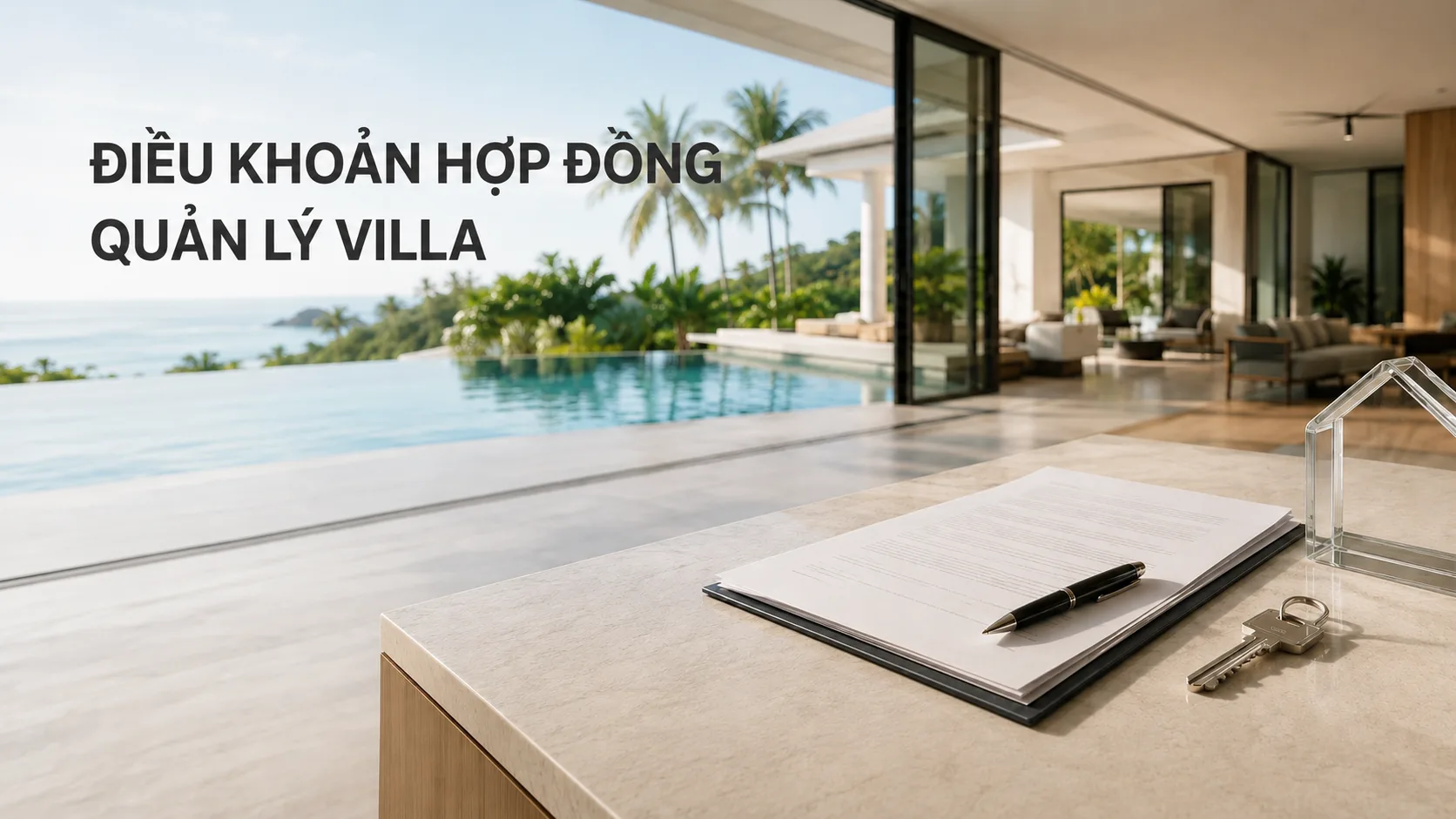 Điều khoản hợp đồng quản lý villa: hướng dẫn bảo vệ quyền chủ nhà