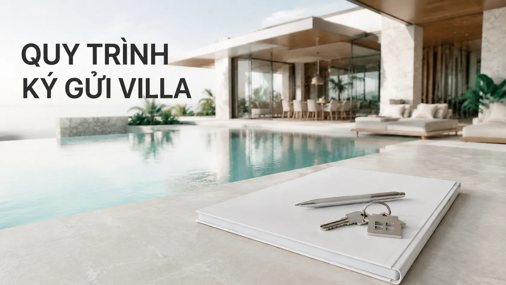 Quy trình ký gửi villa: hướng dẫn đầy đủ cho chủ nhà