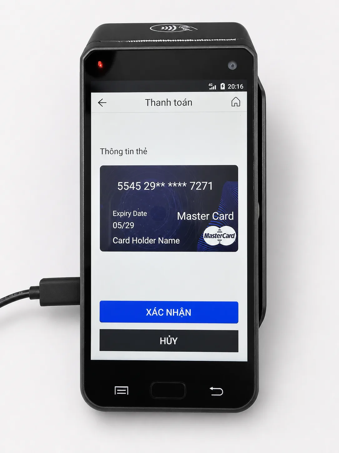Hướng dẫn thanh toán thẻ và Apple Pay bằng máy POS 9Pay