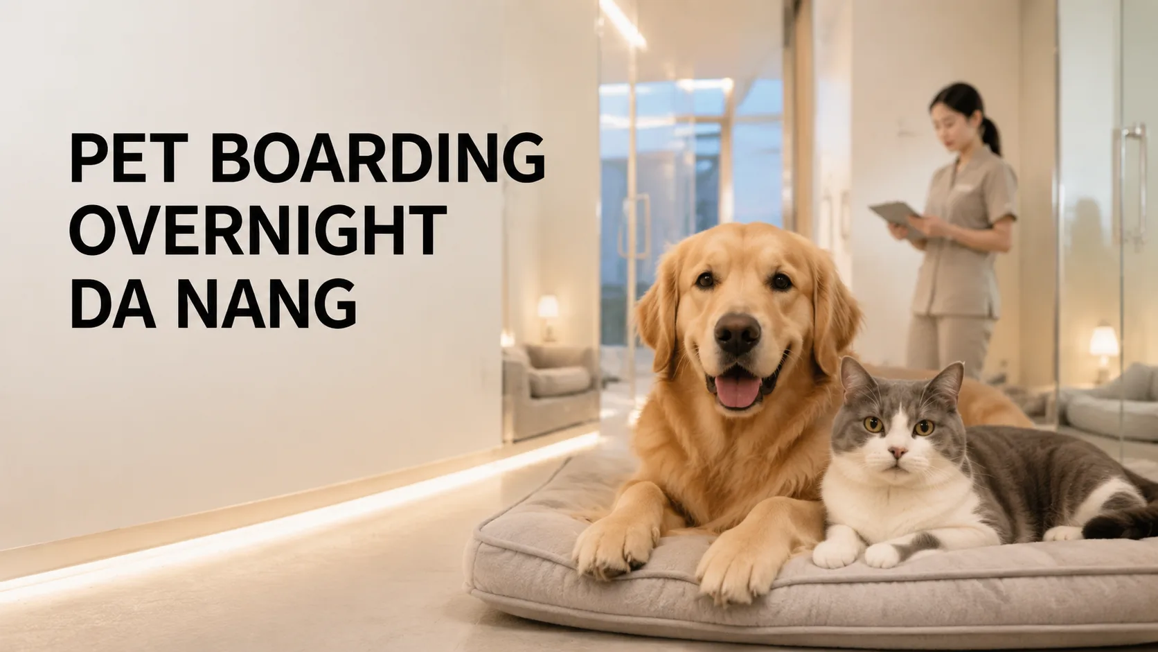 Pet boarding overnight Da Nang: Cách chọn nơi lưu trú an toàn