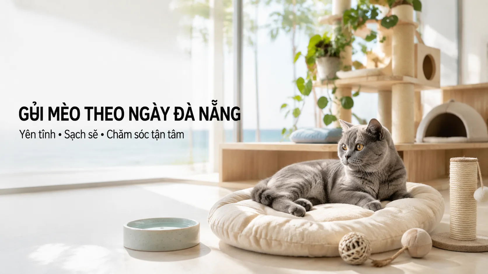 Gửi mèo theo ngày Đà Nẵng: Cách chọn dịch vụ an toàn