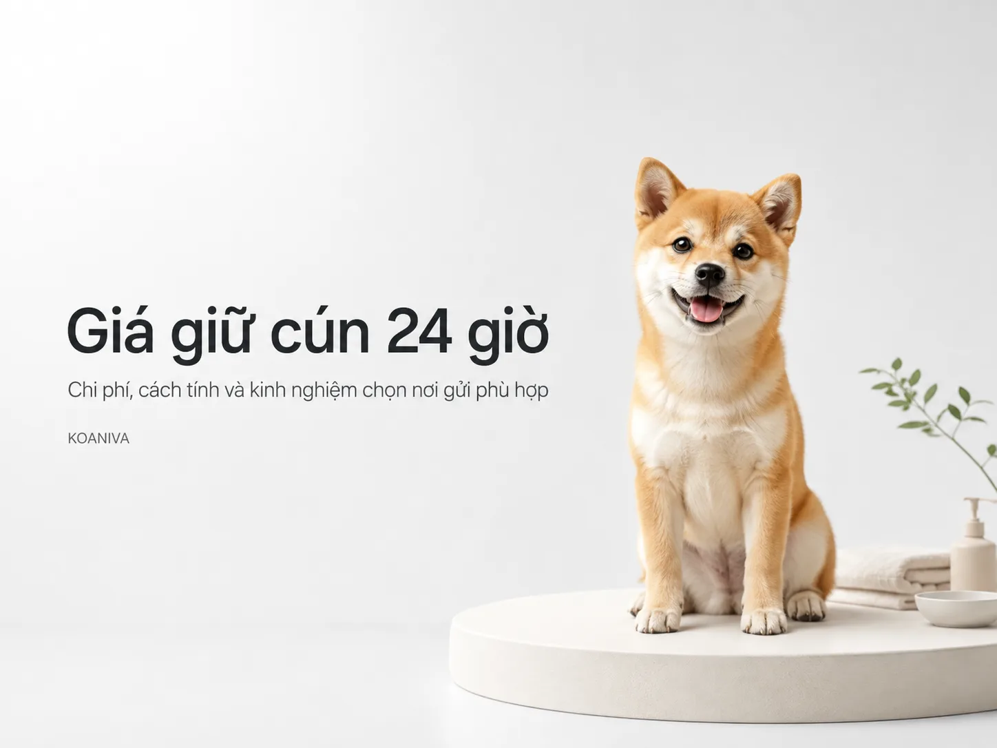 Giá Giữ Cún 24 Giờ Bao Nhiêu? Bảng Giá & Kinh Nghiệm Gửi Cún