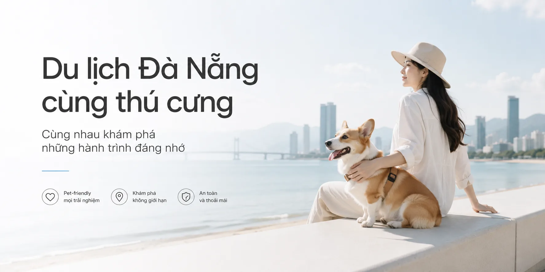 Du lịch Đà Nẵng cùng thú cưng: Hướng dẫn chuẩn bị, lưu trú và trải nghiệm