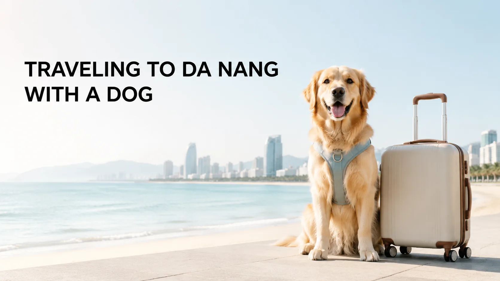 Traveling to Da Nang with a Dog: Hướng dẫn chuẩn bị chuyến đi an toàn và thoải mái