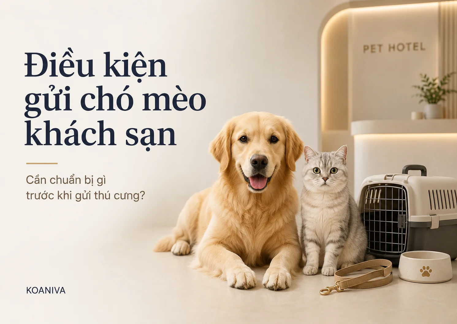 Điều Kiện Gửi Chó Mèo Khách Sạn: Cần Chuẩn Bị Gì Trước Khi Gửi?