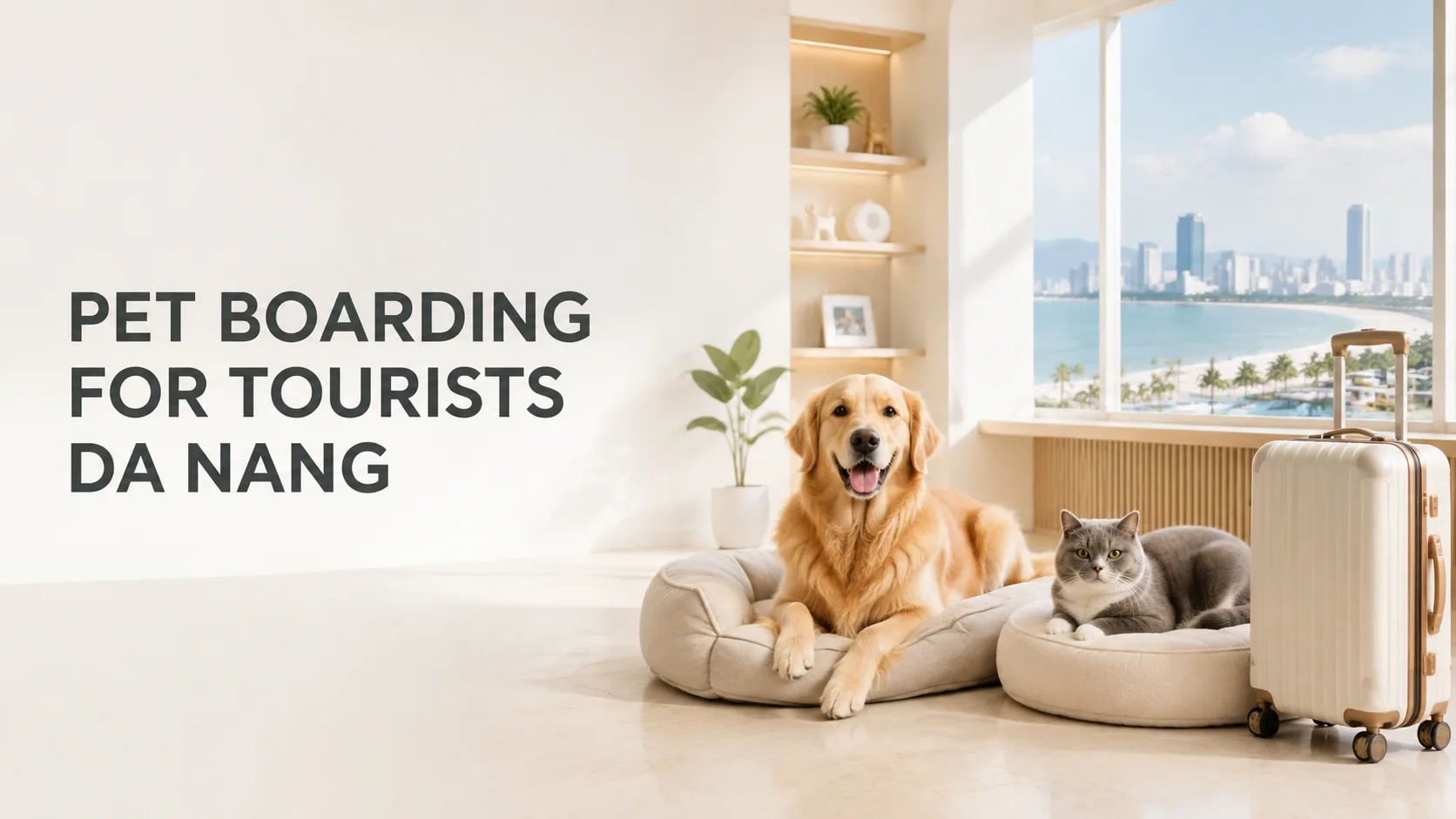 Pet boarding for tourists Da Nang: Hướng dẫn gửi thú cưng dành cho du khách