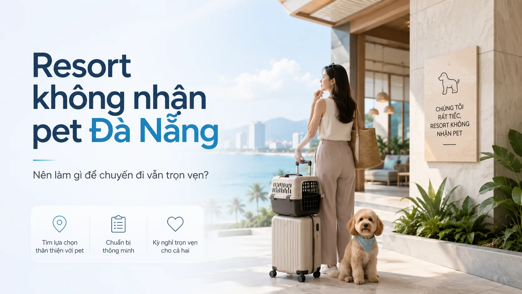Resort không nhận pet Đà Nẵng: nên làm gì để chuyến đi vẫn trọn vẹn?