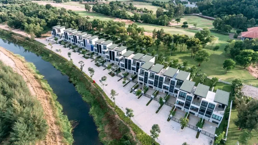 toàn cảnh khu townhouse