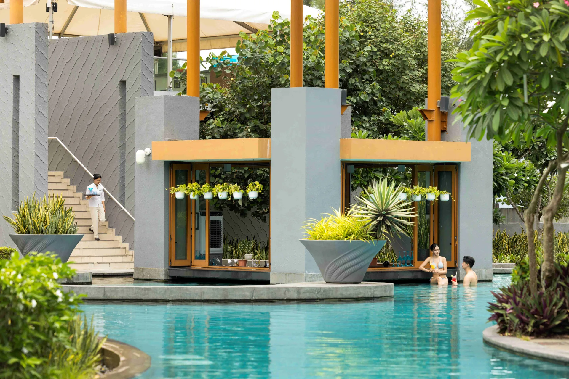 hồ bơi/khuôn viên Angsana Lang Co