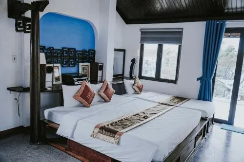 Phòng nghỉ tại La Y Riverview với thiết kế gần gũi, không gian thoáng và đầy đủ tiện nghi cho kỳ nghỉ tại Huế.