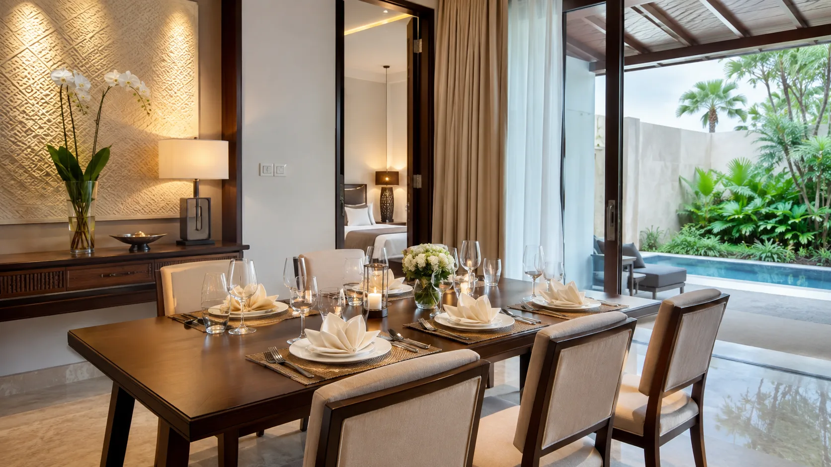 tổ chức tiệc Oceanfront villa Nha Trang