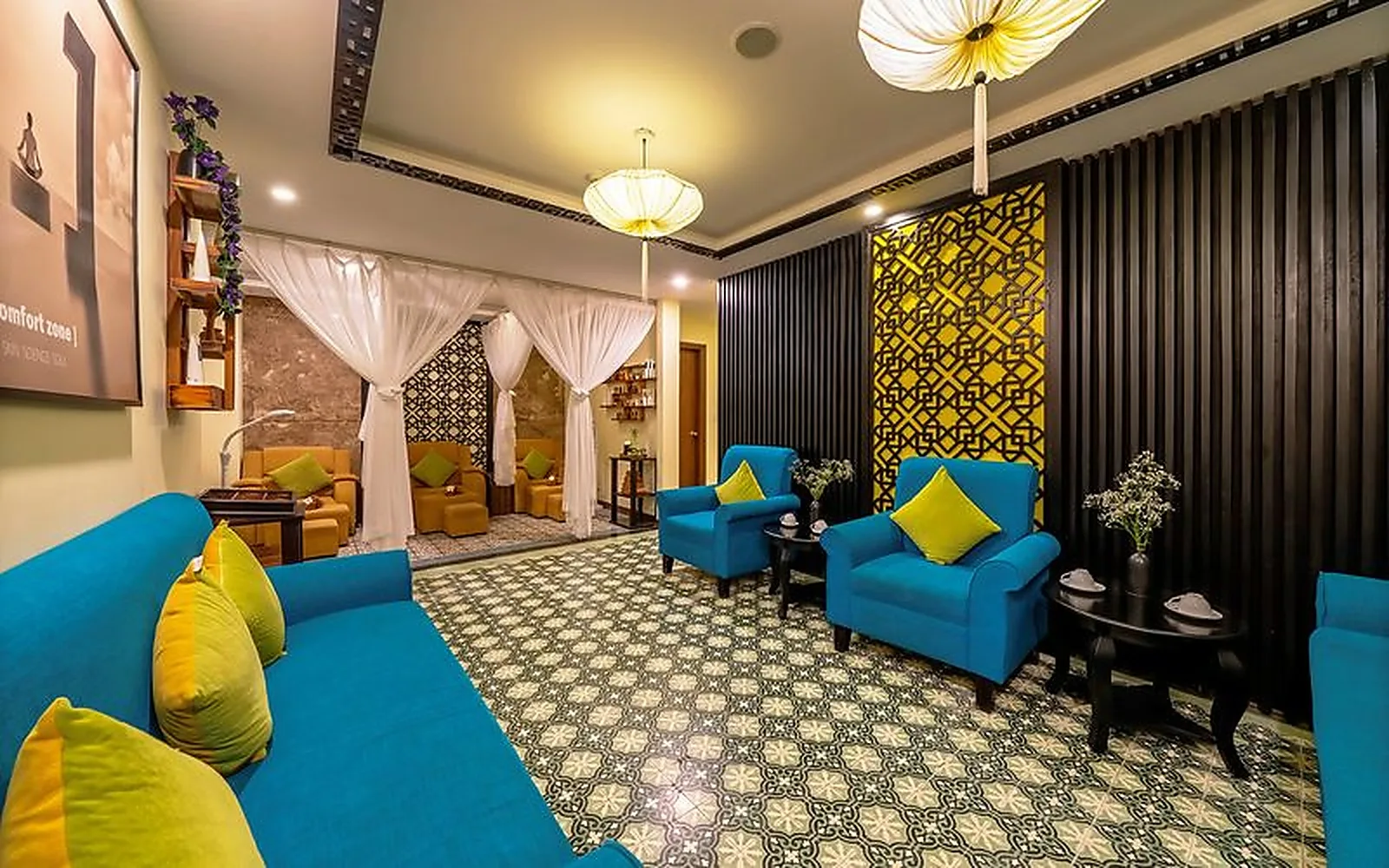 Không gian spa riêng tư dành cho những giờ phút thư giãn tại Hội An.