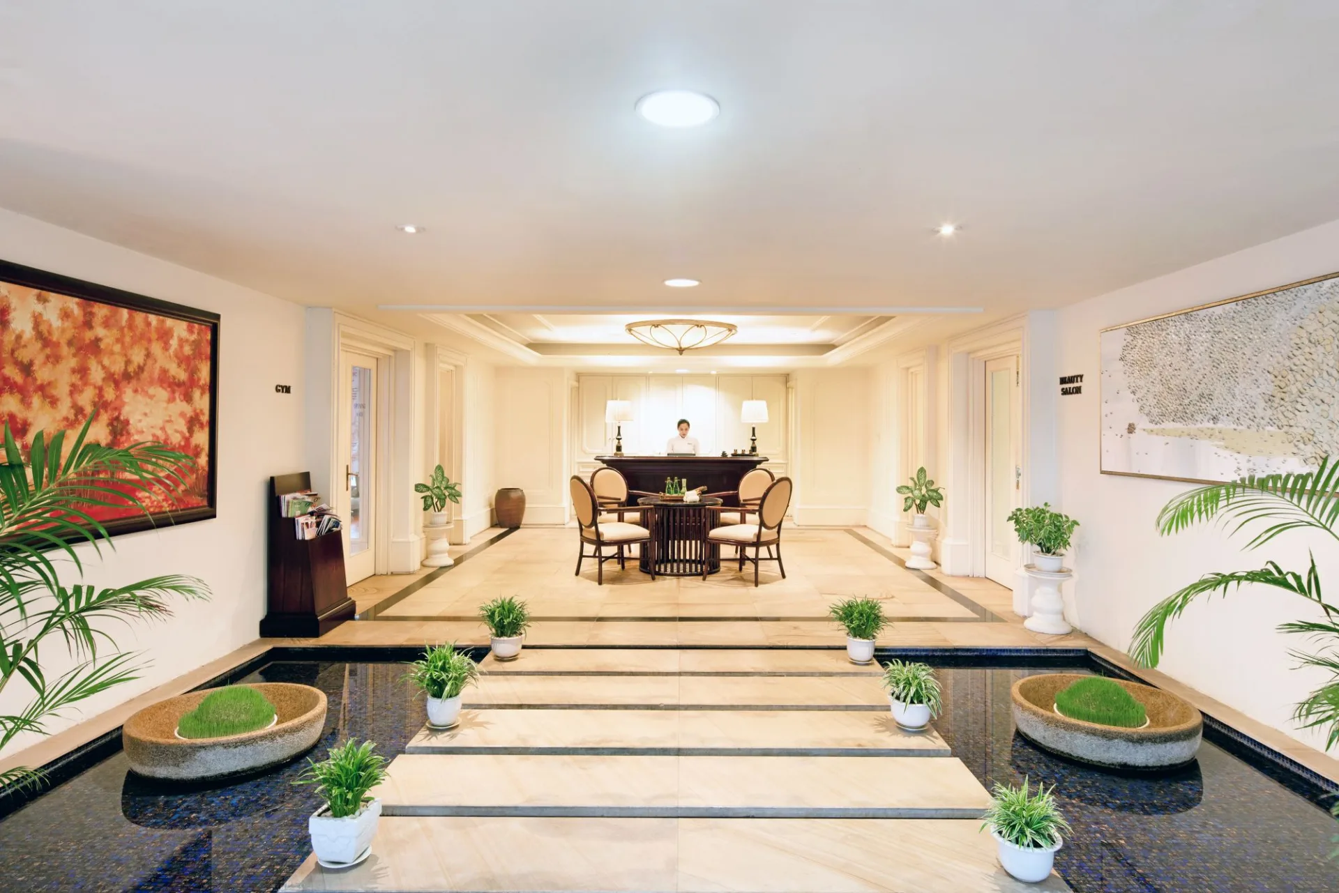 Khu spa yên tĩnh, phù hợp để thư giãn và phục hồi năng lượng sau hành trình khám phá Huế.