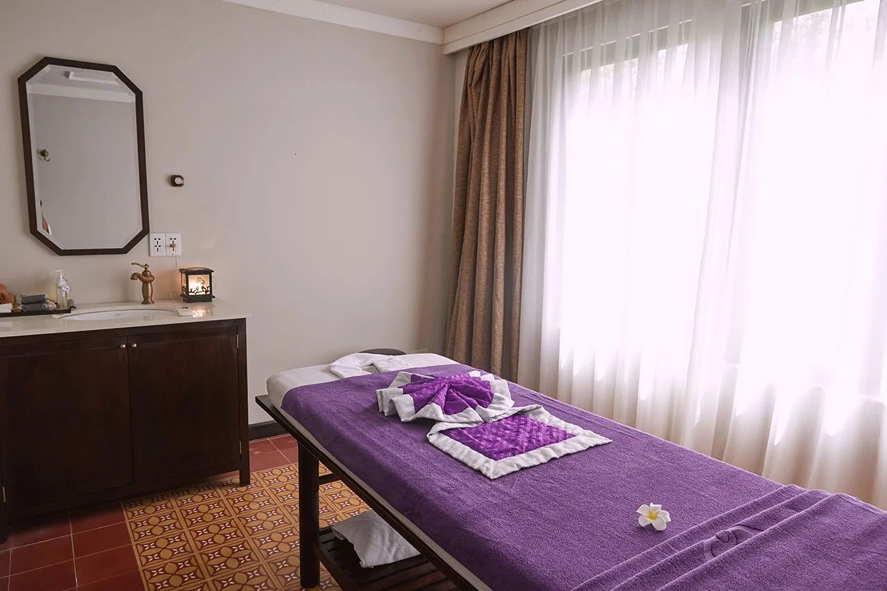 thư giãn tại spa