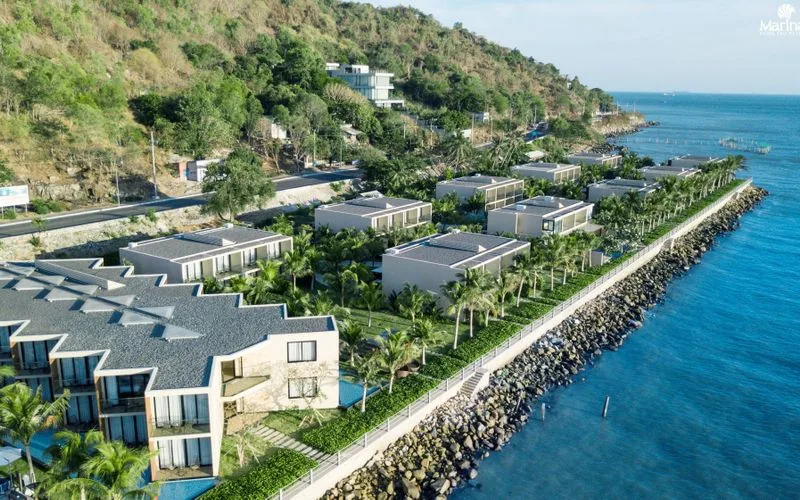 Marina Bay Vũng Tàu Resort & Spa sở hữu vị trí hướng biển yên bình tại khu vực Bãi Dâu.