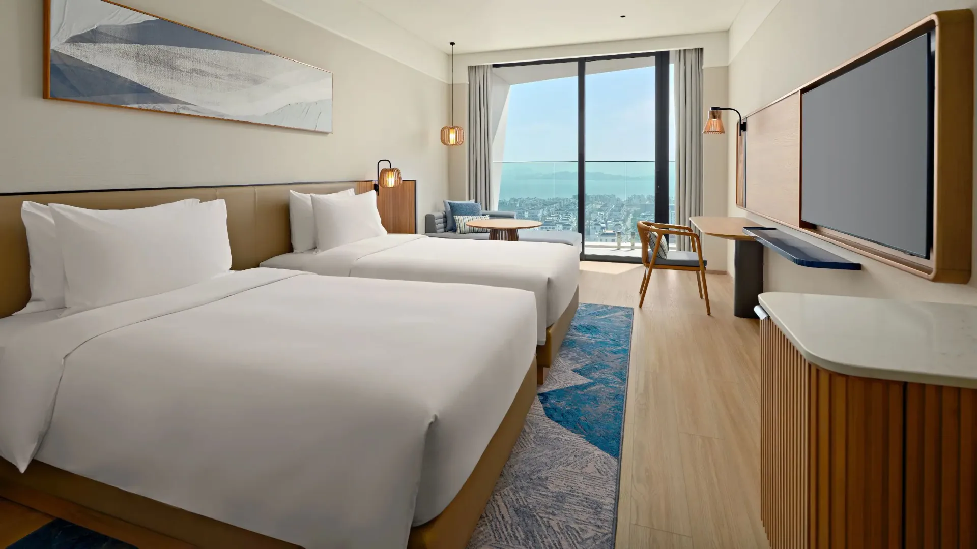 2 Twin Beds Bay View 
